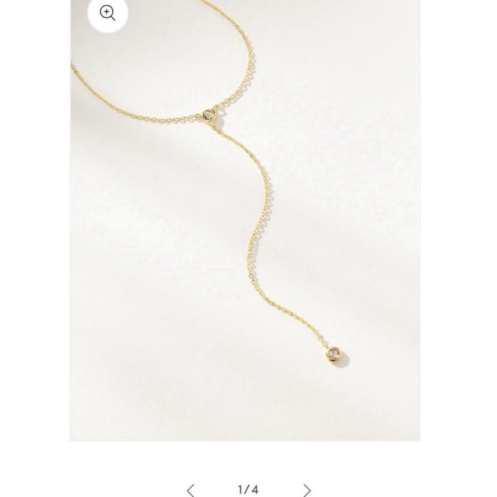 Uncommon James Gold Little Thing Lariat Necklace